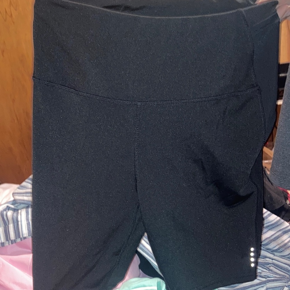 black biker shorts